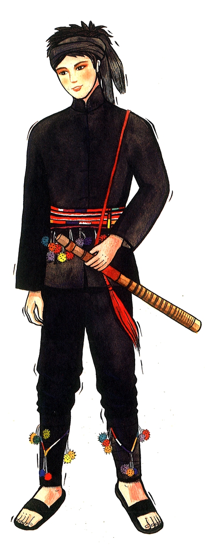 阿昌族传统服饰