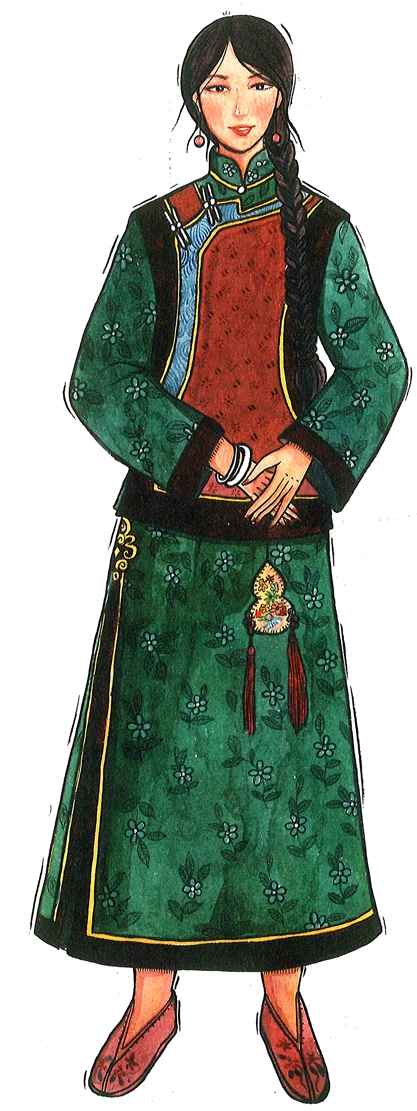 达斡尔族传统服饰