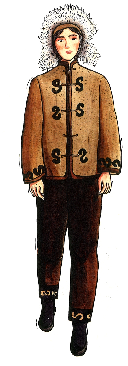赫哲族传统服饰