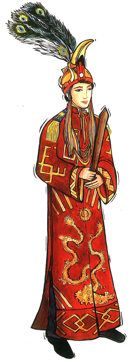 景颇族传统服饰