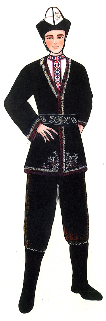 柯尔克孜族传统服饰