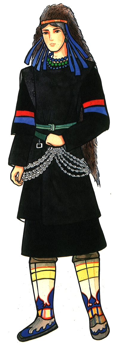 珞巴族传统服饰