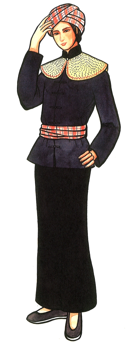 仫佬族传统服饰