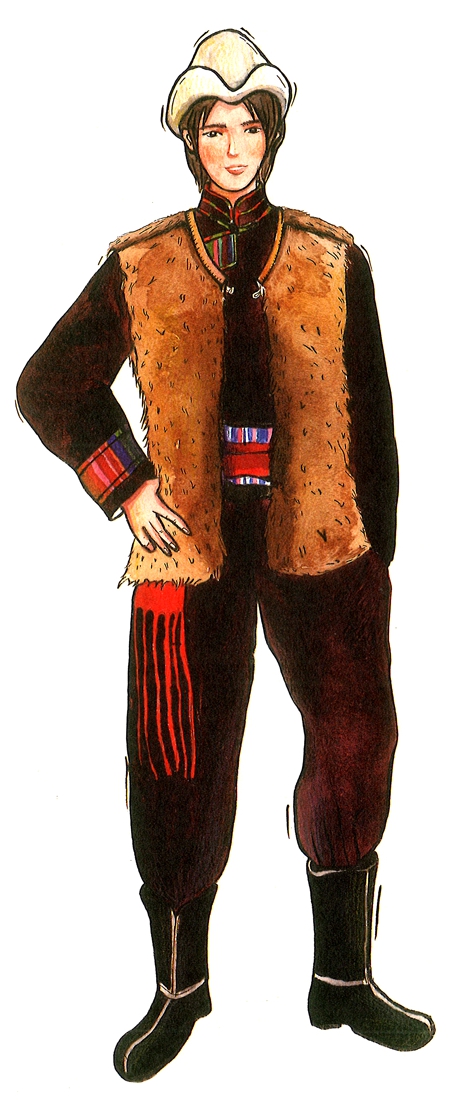 纳西族传统服饰