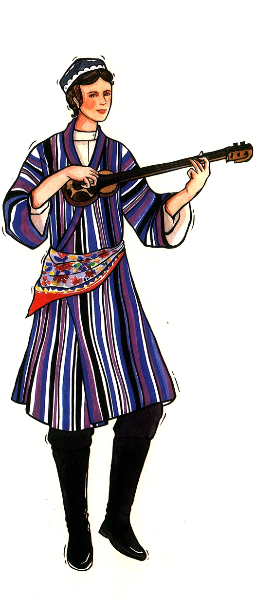 维吾尔族传统服饰