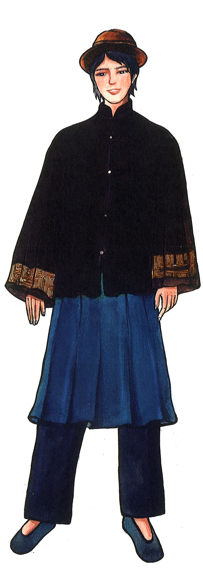 锡伯族传统服饰