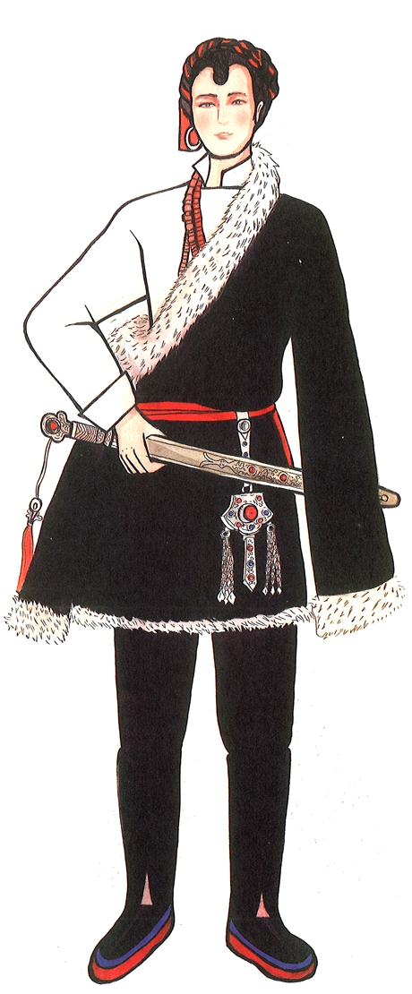 藏族传统服饰